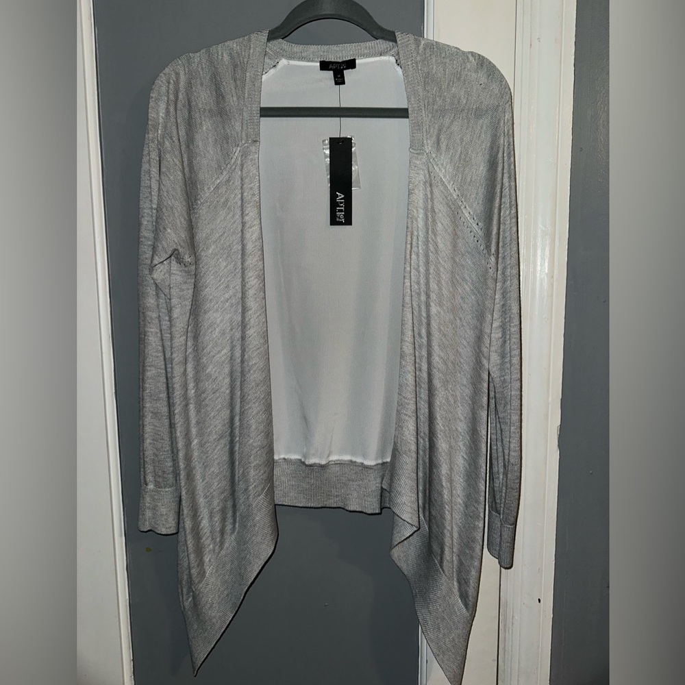 Apt. 9 Gray Cardigan